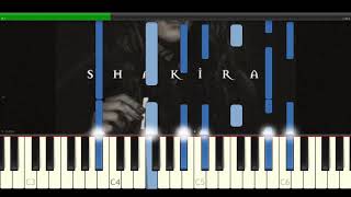 Kalazh44 - Shakira [ft. Samra] (Piano Tutorial)