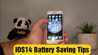 IOS14 Battery saving tips (2021)