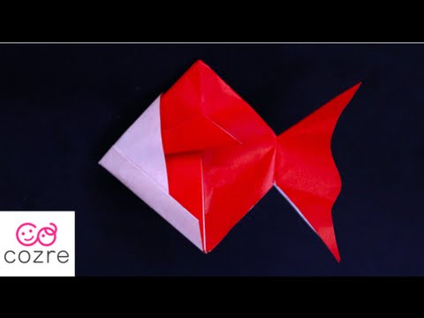 Origami「Goldfish」【cozre】 - YouTube