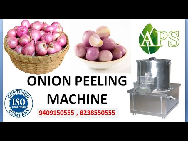 Onion Peeler, Charlies Machine.