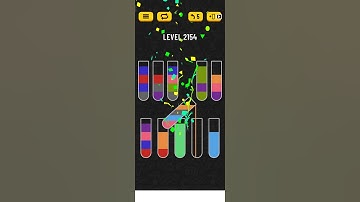 water sort puzzle - level 2154