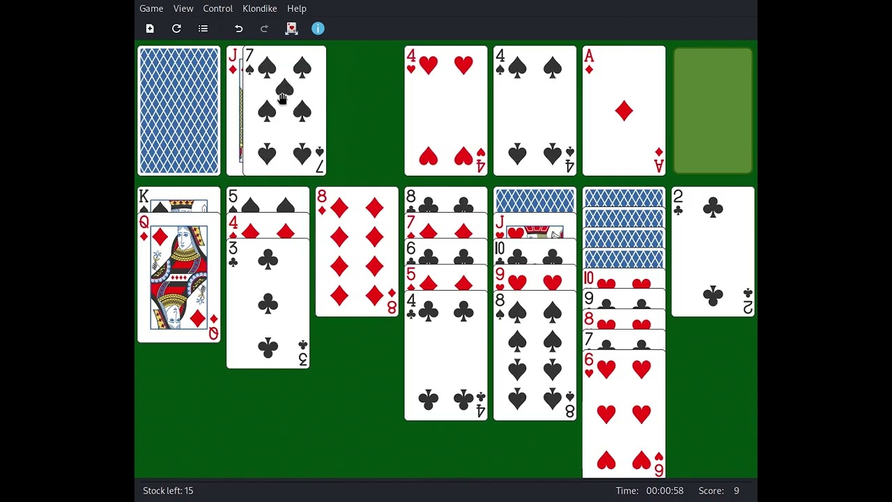 Solitaire game 8