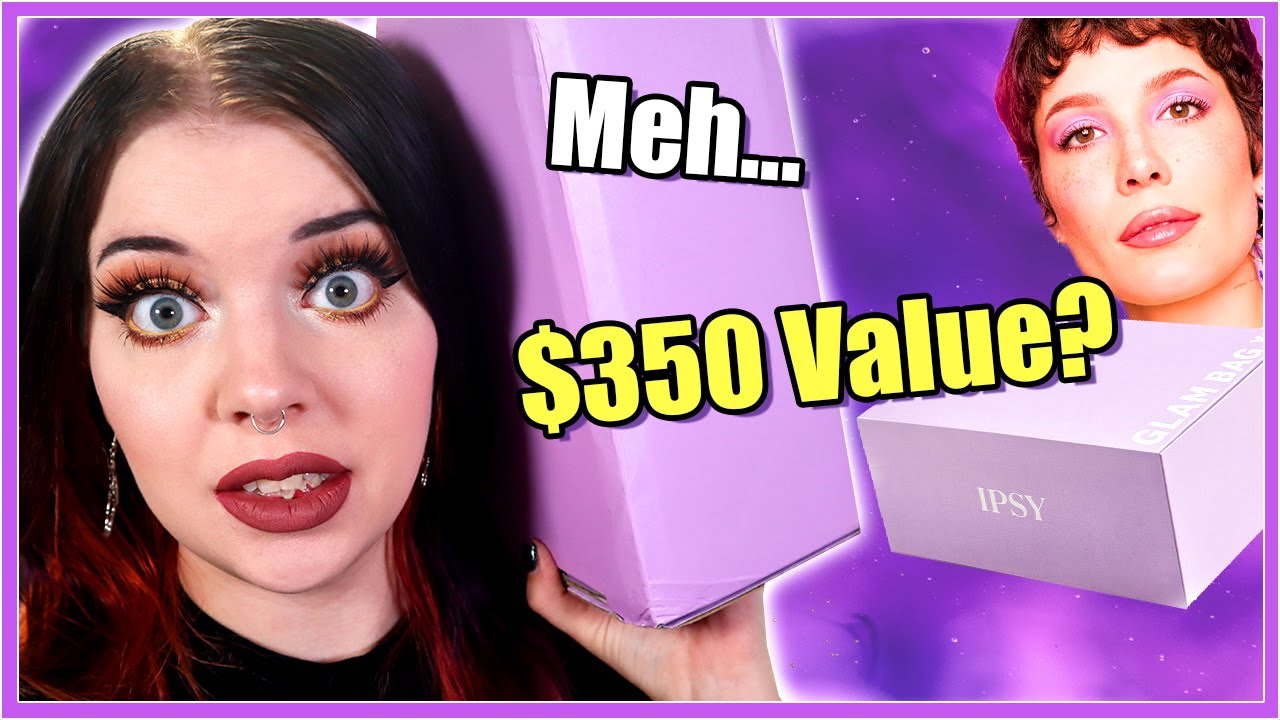 Meh... Ipsy Glam Bag X Halsey Unboxing | August 2021
