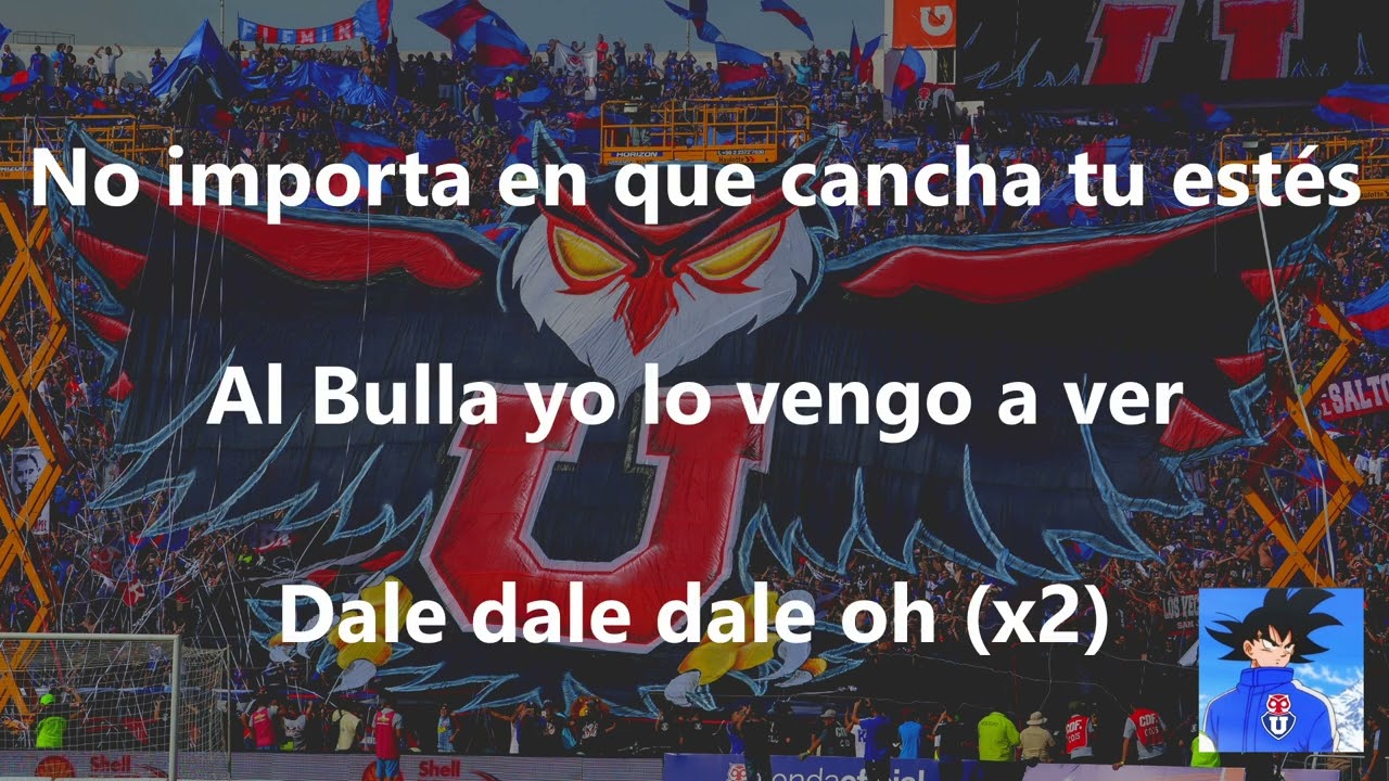 EN CHILE JUGAMOS DE LOCAL - LETRA - VERSION PREVIA - UNIVERSIDAD DE CHILE - BARRA LOS DE ABAJO