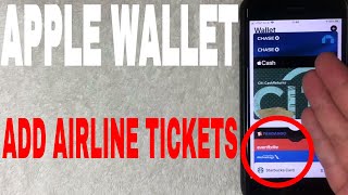 ✅  How To Add Plane Tickets And Show Tickets To Apple Wallet 🔴 screenshot 5