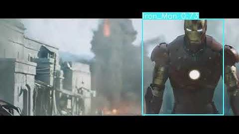 Iron man | YOLO V3 | Object Detection On IRON MAN Entry Scene