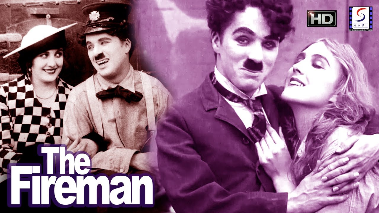 Charlie Chaplin - The Fireman 1916 - Comedy Movie | HD | Full