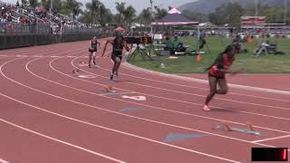 2021 TF - CIF-SS D4 Prelims (4x100 Relay, Girls - all 3 heats)