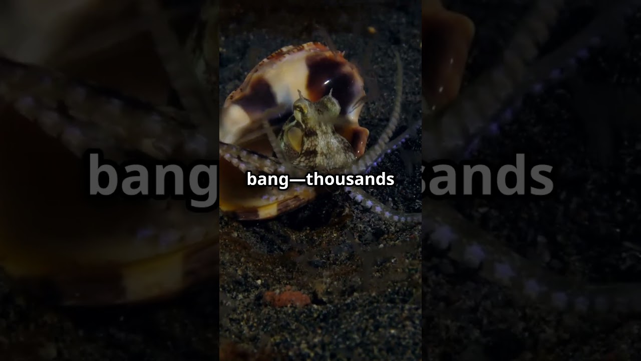 The Life of a Baby Octopus 🐙