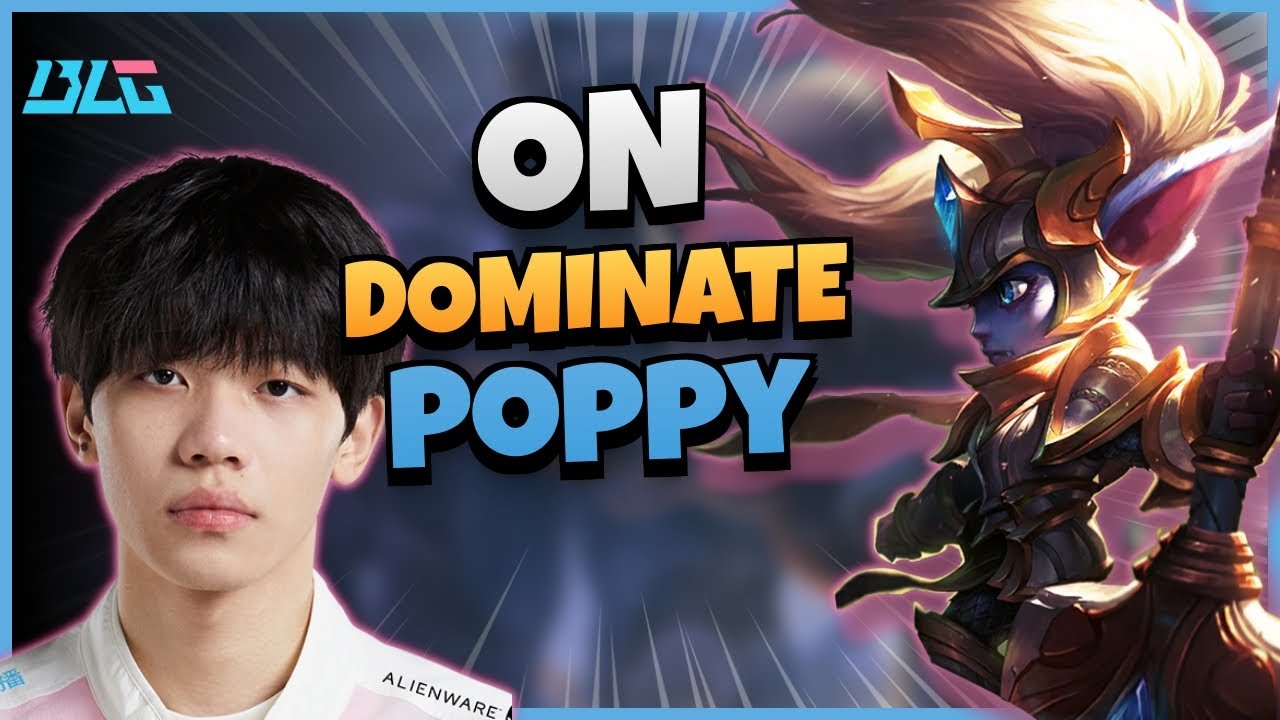 BLG ON Poppy vs Rell | 14.16 - YouTube