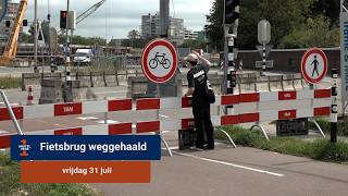 Afsluiting Fietsbrug Zorgt Voor Verwarring Hoe Kom Ik Nu Bij Het Stadshart?