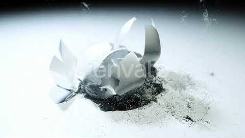 Human Skull Destruction In Slow Motion | Motion Graphics - Envato elements