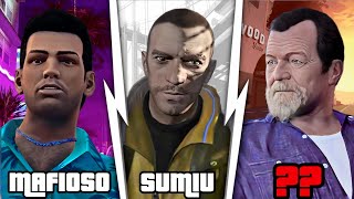 O QUE ACONTECEU COM CADA PROTAGONISTA DE GTA APÓS O FINAL DOS SEUS JOGOS?