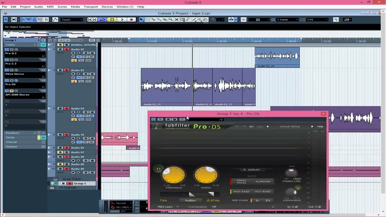 How To Mix Vocals To Get Clarity And Sit On Your Beat In Cubase 5 YouTube