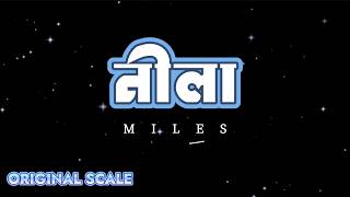Neela | Miles | Karaoke | Original scale (Am)