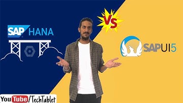 SAP HANA Vs SAP Ui5 Fiori - Developer/Functional Role - Technically Explained