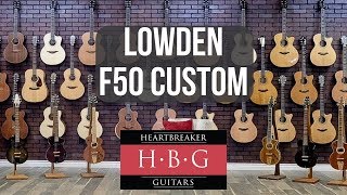 Lowden F50 Custom African Blackwood