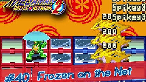 Megaman Battle Network 2 (GBA) Playthrough - Part 40 - Frozen on the Net [Non-Commentary]