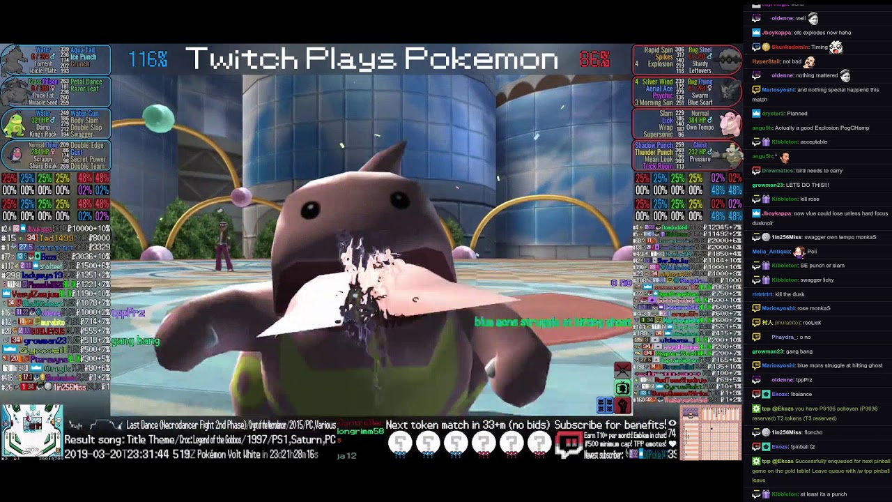 Twitch Plays Pokémon Battle Revolution - Matches 
