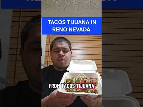 Video thumbnail: EATING TACOS TIJUANA IN RENO NEVADA #shorts #food #foodie