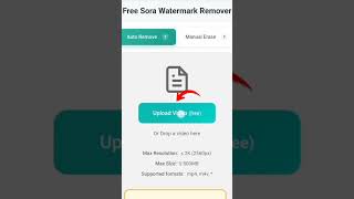 Remove water'mark fre'e online ✨#WatermarkRemove #FreeOnlineTool #VideoEditing #NoAppNeeded