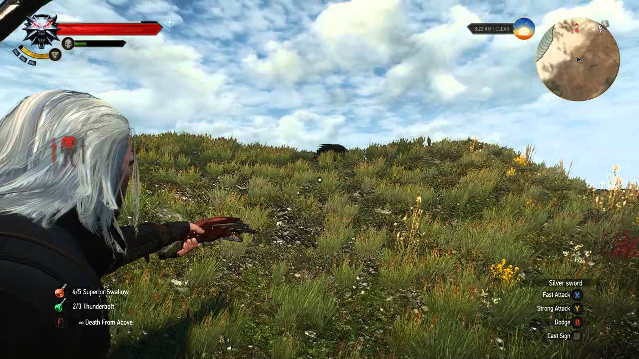 The Witcher 3 Wild hunt. How to kill an Arch griffin - YouTube