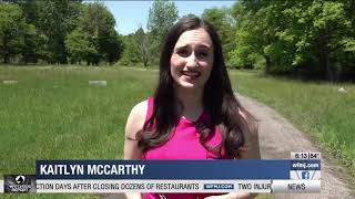 Landscapers cleaning up Youngstown cemetery for Memorial Day