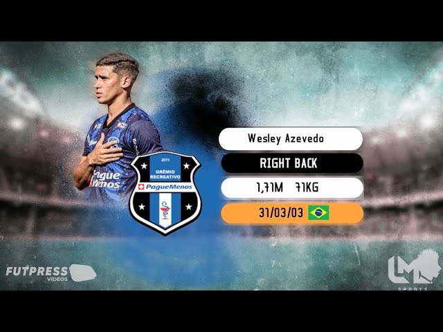 Wesley - Lateral direito/ Right back - 2023 