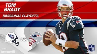 Tom Brady Leads Pats To Victory W 337 Yards & 3 Tds Ans Vs. Patriots Divisional Player Hls