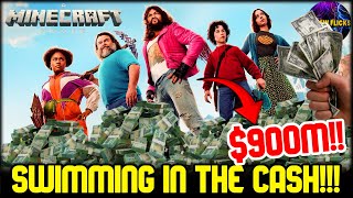 Minecraft Movie HAMMERS up a CRAZY $900M+ BOX OFFICE TOTAL