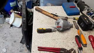 Scrapping out electrical copper brass and aluminium 