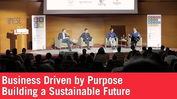 Business Driven by Purpose. Building a Sustainable Future