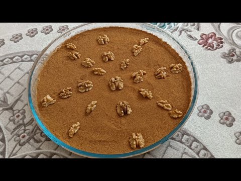 ✅ ÇOK LEZZETLİ VE PRATİK ❗ CEVİZLİ BİSKÜVİLİ MUHALLEBİ TARİFİ???? #muhallebi #sütlütatlı #yemek #food