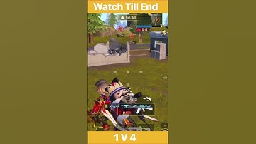 Fastest 1 v 4 clutch Pubg😊 #viral