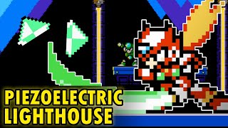 Piezoelectric Lighthouse - Megaman X Maker