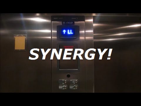 Stylish Thyssenkrupp Synergy Mrl Traction Elevators At Hilton