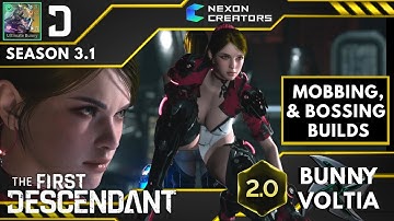 Bunny 2.0 Mob & Bossing Builds - Descendant Build - The First Descendant - 3rd Person RPG - PS5 2025
