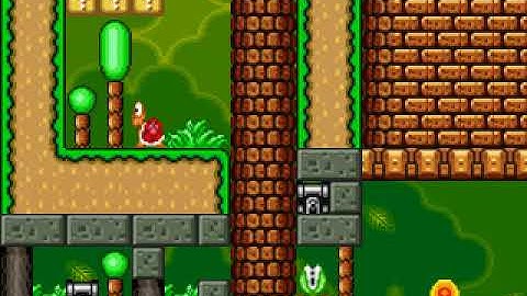 Super Mario Flash  - Forest Fortress (Jetwing34 tag) (1/2)