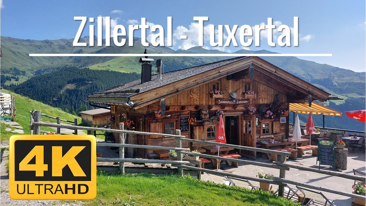 Zillertal - Tuxertal - Wanderung vom Penkenjoch nach Vorderlanersbach u. von d. Eggalm zur Lattenalm