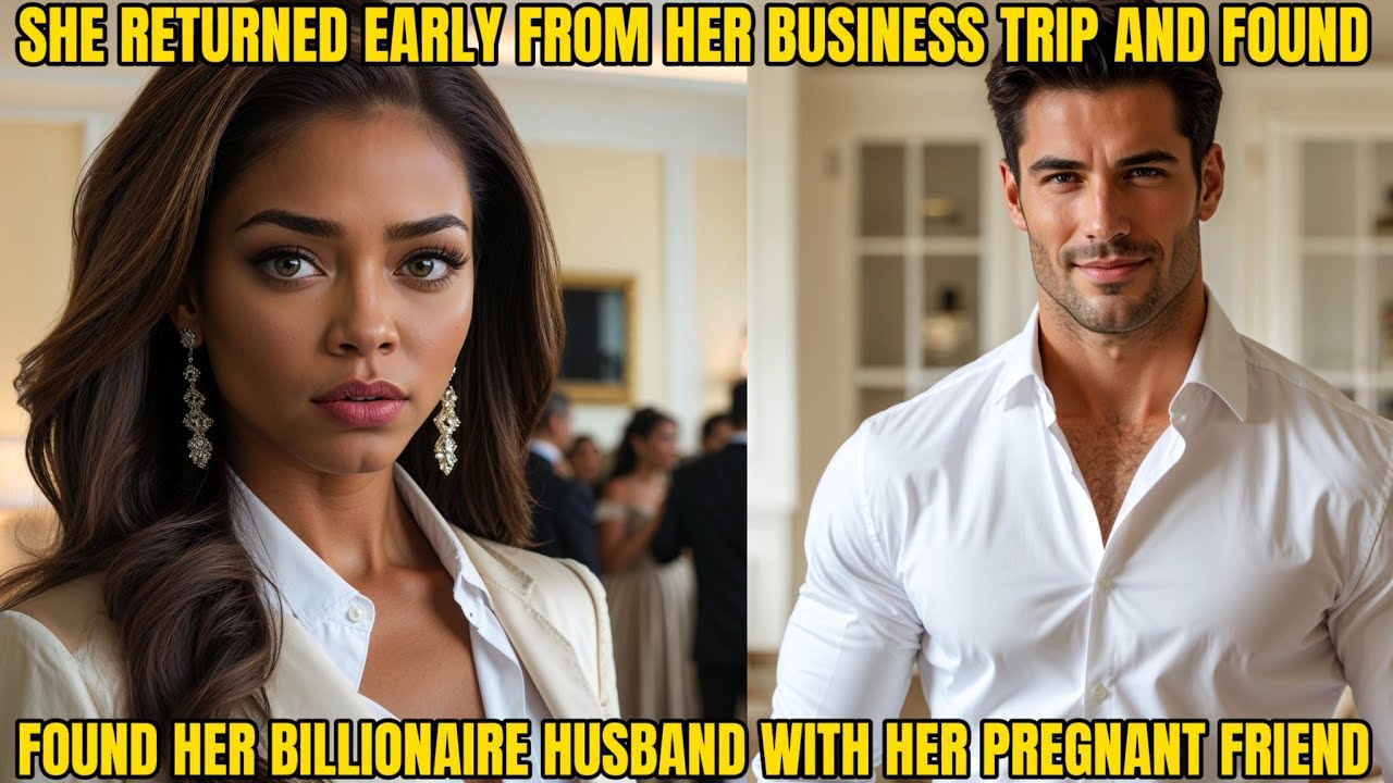 She Returned Early from Her Business Trip and Found Her Billionaire Husband with Her Pregnant Friend