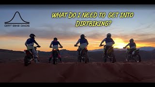 What do I need to get started dirt biking?