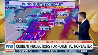 Powerful Nor'easter Could Bring 50 mph Wind Gusts To Boston This Weekend screenshot 2