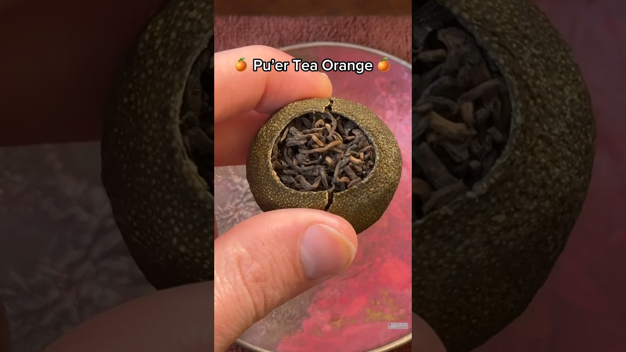 Наслаждайтесь своим апельсиновым чаем!!! #чай #апельсин #сяоцингань #чайныйдомДжессе #гунфутеа #к...