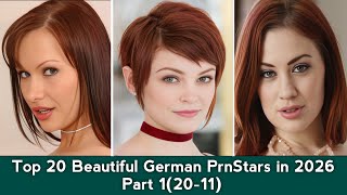 Top 20 Beautiful German PrnStars in 2026 Part 1