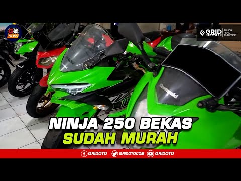 Kawasaki Ninja 250 Seken, Gaya Ala Anak Moge, Harga Mulai Rp 20 Jutaan! | GridOto News