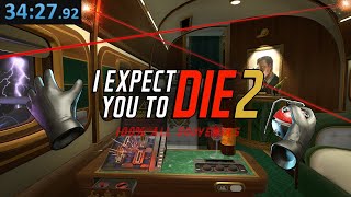 I Expect You To Die 2 Speedrun 100% All Souvenirs (old)