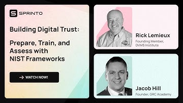 Building Digital Trust: Prepare, Train and Assess with NIST Frameworks