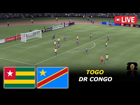 Togo Vs DR Congo World Cup African Qualifiers 2025 EFootball Pes 21 Simulation