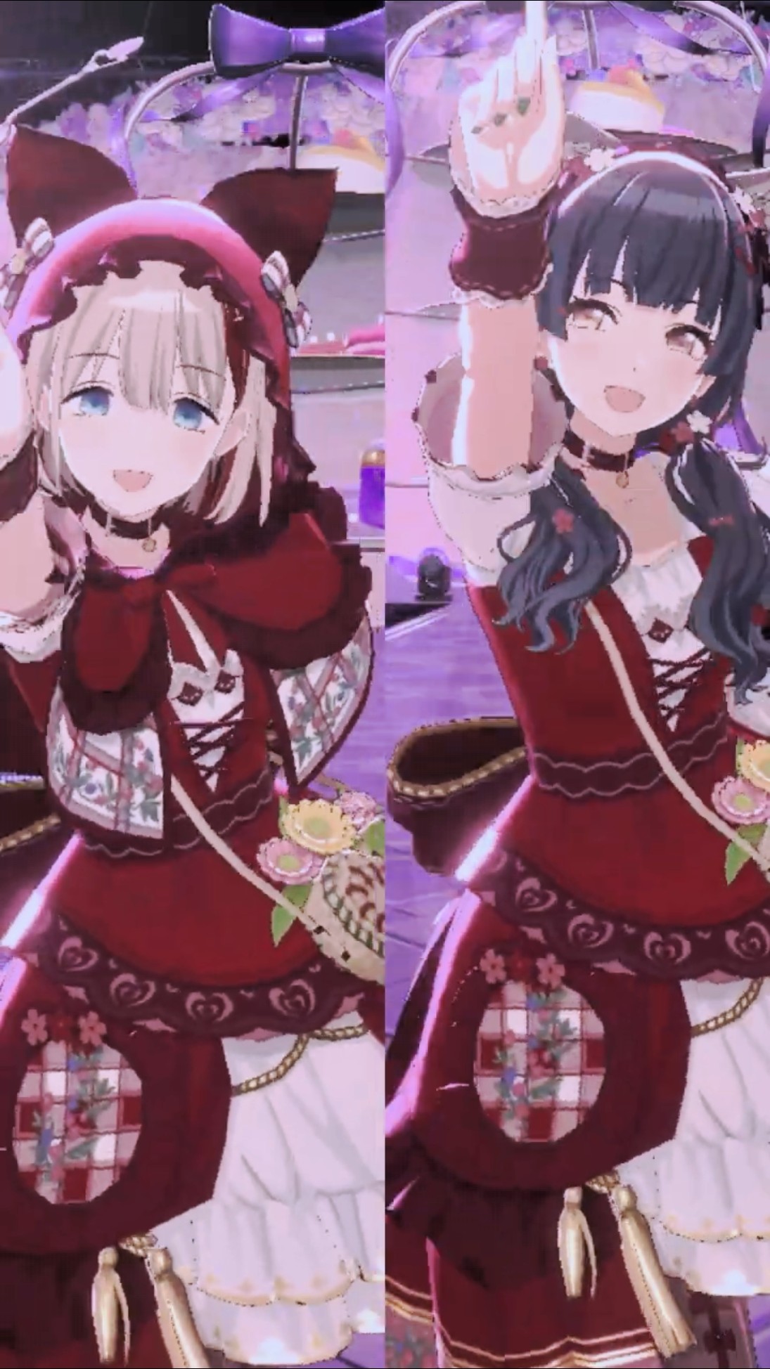 黛冬優子 #芹沢あさひ 赤ずきんSSR「パステルカラー パスカラ