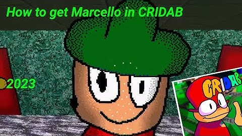 How to get Marcello in CRIDAB 2023